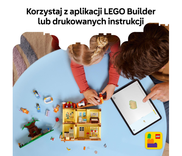 LEGO Bluey 11203 Dom rodzinny Blue - 1331695 - zdjęcie 6